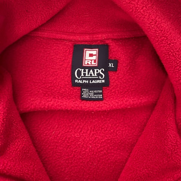 Vintage Chaps Ralph Lauren Fleece XL - Picture 5 of 6